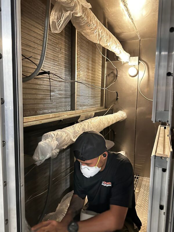 Commercial Air Duct Cleaning project in Tampa, FL